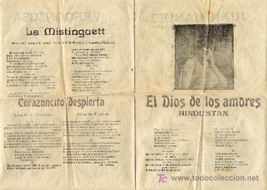 Cat&aacute;logos de m&uacute;sica: EL DIOS DE LOS AMORES - Foto 1