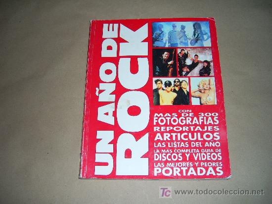 Cat&aacute;logos de m&uacute;sica: UN A&Ntilde;O DE ROCK'92(CON TODAS LAS ESTRELLAS DEL ROCK,REPORTEJES,ART&Iacute;CULOS,M&Aacute;S DE 300 FOTOS)...