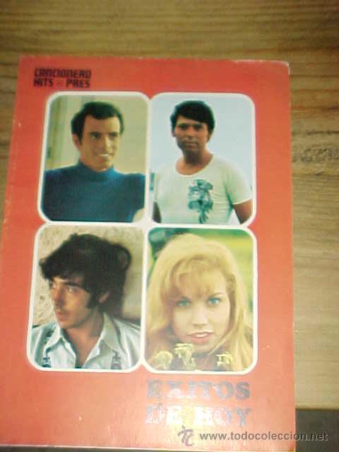 Cat&aacute;logos de m&uacute;sica: EXITOS DE HOY. CANCIONERO HITS PRESS. 1970 * - Foto 1