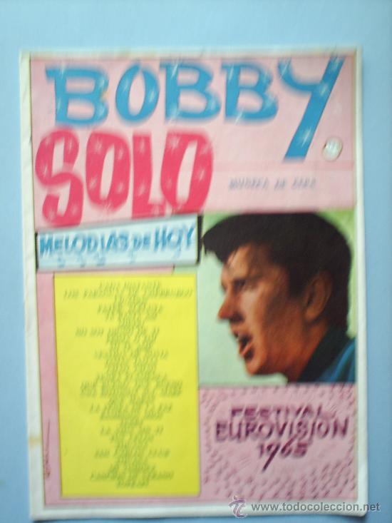 Cat&aacute;logos de m&uacute;sica: BOBBY SOLO n.143 - Foto 1