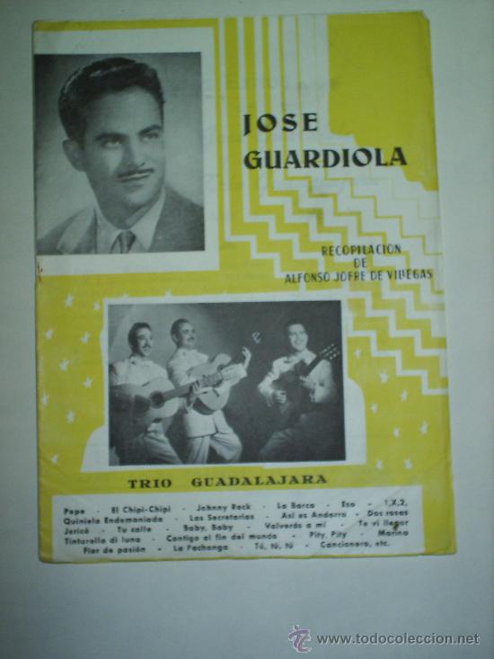 Cat&aacute;logos de m&uacute;sica: jose guardiola 1961 - Foto 1