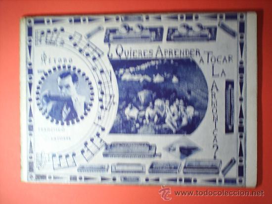 Cat&aacute;logos de m&uacute;sica: QUIERES APRENDER A TOCAR LA ARMONICA 1943 - Foto 1