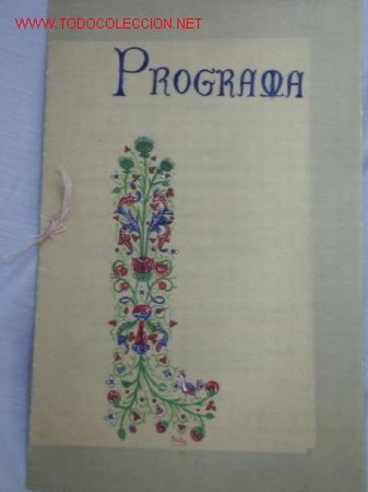 Catalogues de Musique: PROGRAMA MUSICA