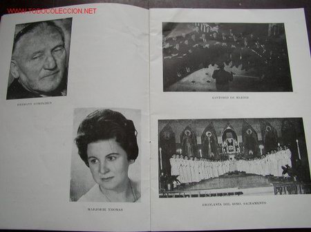 Cat&aacute;logos de m&uacute;sica: PROGRAMA DE LA ORQUESTA NACIONAL- 1963 - DIR. HERMANN SCHERCHEN Y JOS&Eacute; M&ordf;. CALVO- - Foto 3