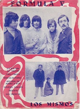 Cat&aacute;logos de m&uacute;sica: CANCIONERO  FORMULA V Y LOS MISMOS - Foto 1