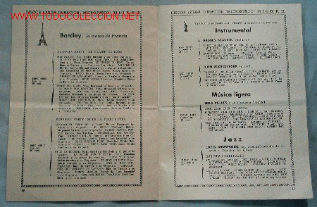 Cat&aacute;logos de m&uacute;sica: DISCOS MICROSURCO - Foto 2