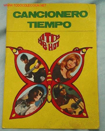 Cat&aacute;logos de m&uacute;sica: CANCIONERO TIEMPO