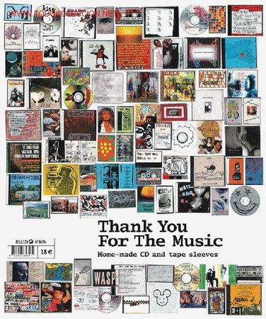Cat&aacute;logos de m&uacute;sica: GRACIAS POR LA M&Uacute;SICA. PORTADAS DE CD Y CASSETTE HECHAS EN CASA