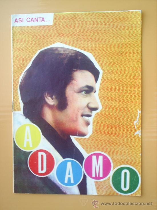 Cat&aacute;logos de M&uacute;sica: ASI CANTA ADAMO-1968 EDICIONES ALAS