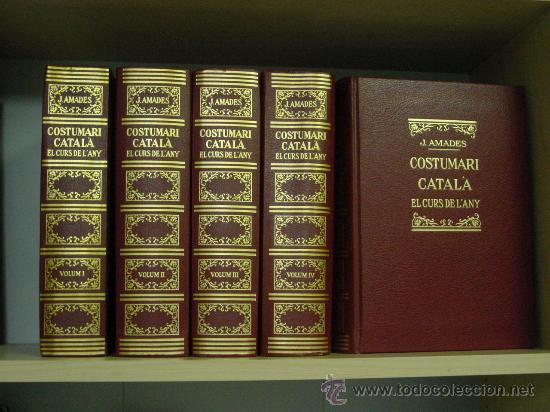 Cat&aacute;logos de M&uacute;sica: Joan Amades. Costumari Catala. El Curs de l'Any.Mallorca, Pais Valenci&aacute;. Catalunya Nord  i Andorra.