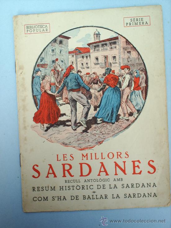 Catalogues de Musique: LES MILLORS SARDANES----BIBLIOTECA POPULAR-EDITORIAL MILLA