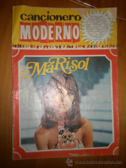 Cat&aacute;logos de m&uacute;sica: Cancionero moderno, Marisol - Foto 1