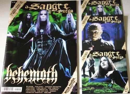 Catalogues de Musique: REVISTA A SANGRE Y FUEGO - NUMERO 8 - INCLUYE DOS CDS