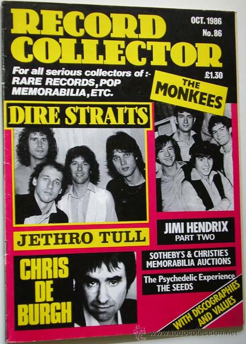 Catalogues de Musique: REVISTA RECORD COLLECTOR - OCTUBRE 1986