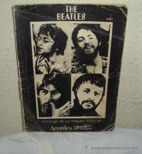 Cat&aacute;logos de M&uacute;sica: THE BEATLES,ACORDES PARA GUITARRA,A&Ntilde;O 1972,VOL. I