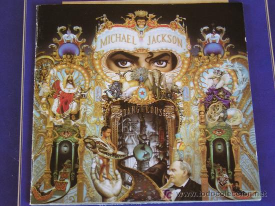 Cat&aacute;logos de m&uacute;sica: **MICHAEL JACKSON**---DANGEROUS---(SOLO EL LIBRITO DEL CD) &iexcl;&iexcl;&iexcl; !!!** - Foto 1
