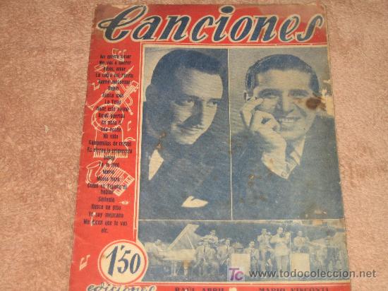 Catalogues de Musique: CANCIONERO RAUL ABRIL Y MARIO VISCONTI