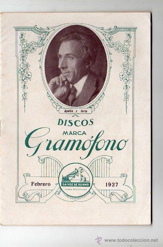 Catalogo La Voz De Su Amo Discos Para Gramofon Sold Through Direct Sale 14978005 comics and tebeos