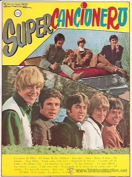 Catalogues de Musique: SUPERCANCIONERO N&ordm; 224  EDICIONES BISTAGNE 1968