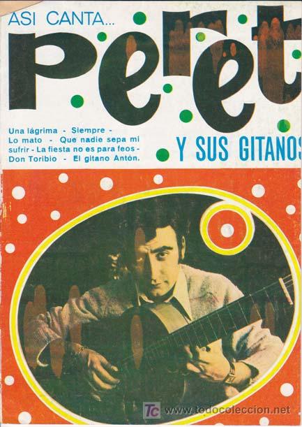 Cat&aacute;logos de M&uacute;sica: ASI CANTA... PERET Y SIS GITANOS