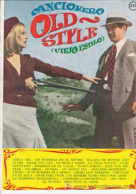 Cat&aacute;logos de m&uacute;sica: CANCIONERO OLD STYLE