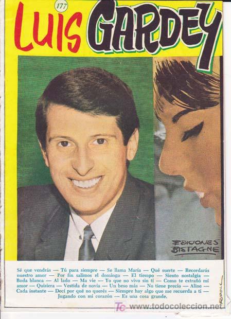 Cat&aacute;logos de m&uacute;sica: CANCIONERO LUIS GARDEY