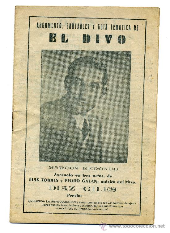 Catalogues de Musique: MARCOS REDONDO. CANCIONERO.