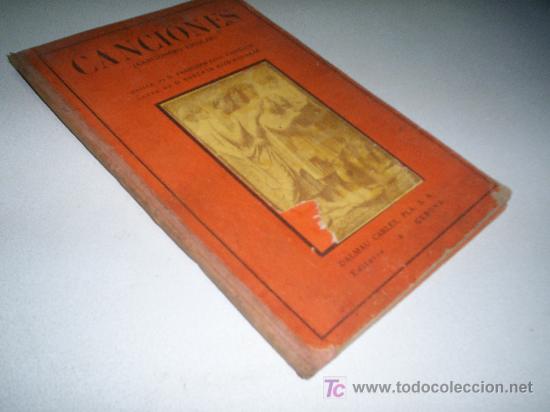 Cat&aacute;logos de M&uacute;sica: CANCIONES (CANCIONERO ESCOLAR) -