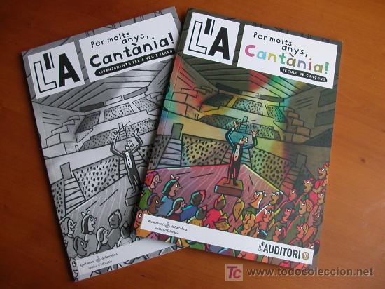 Cat&aacute;logos de M&uacute;sica: Per molts anys Cant&agrave;nia! 2 llibres i 2 CD's