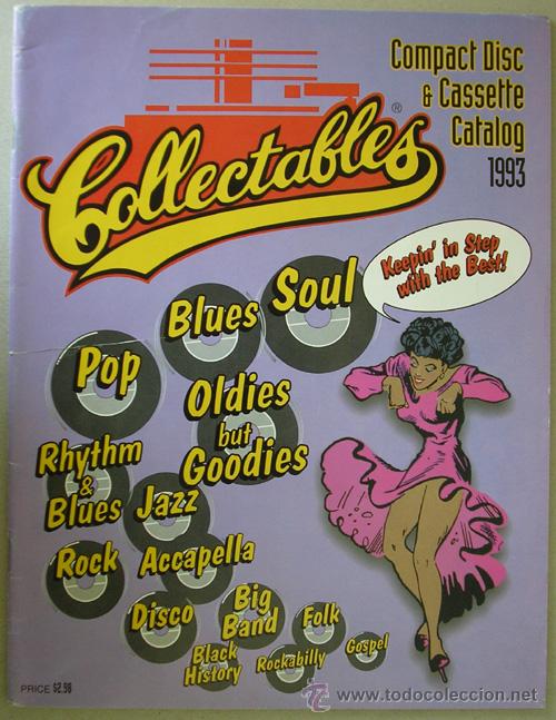 Catalogues de Musique: CATALOGO DEL SELLO COLLECTABLES DEL A&Ntilde;O 1993