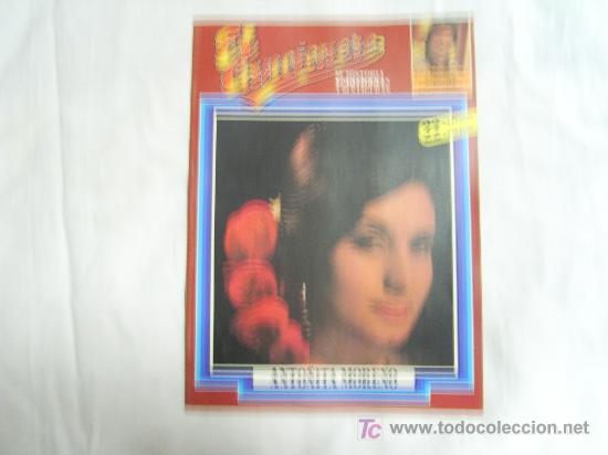 Catalogues de Musique: EL CANCIONERO,SU HISTORIA Y SUS FIGURAS N&ordm; 22: ANTO&Ntilde;ITA MORENO. POR LAUREN POSTIGO.1980