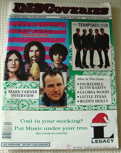 Catalogues de Musique: REVISTA DISCOVERIES NUMERO 12 DE 1992 - EN INGLES