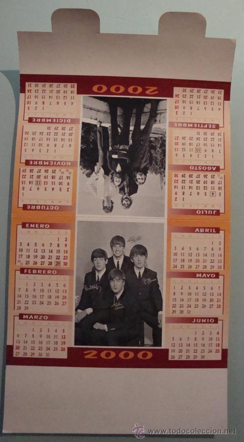 Cat&aacute;logos de m&uacute;sica: THE BEATLES - CALENDARIO 2000 - - Foto 1