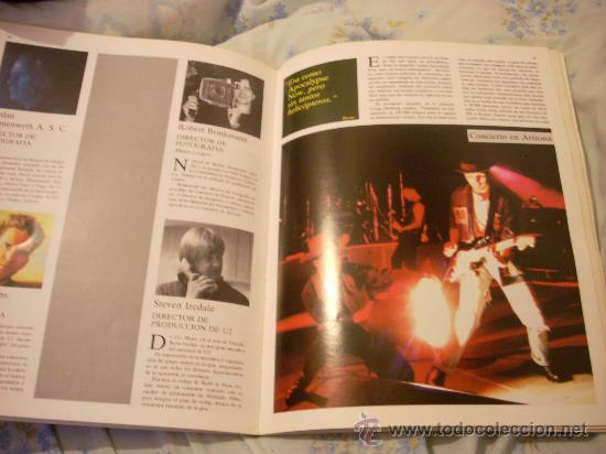 Cat&aacute;logos de m&uacute;sica: Libro U2 - Rattle & Hum. El libro oficial de la pel&iacute;cula de U2. - Foto 7