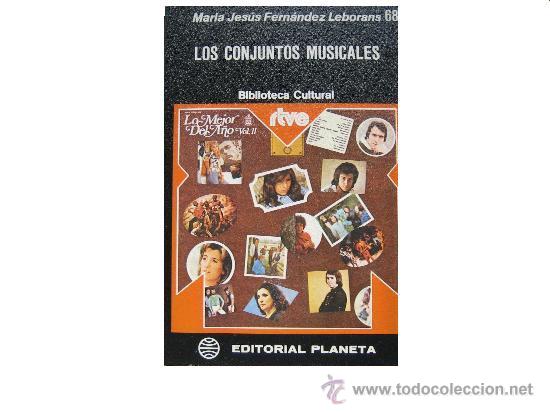 Catalogues de Musique: LOS CONJUNTOS MUSICALES LIBRO  Maria Jesus Fernandez Leborans ilustraciones y fotografias, 18x12