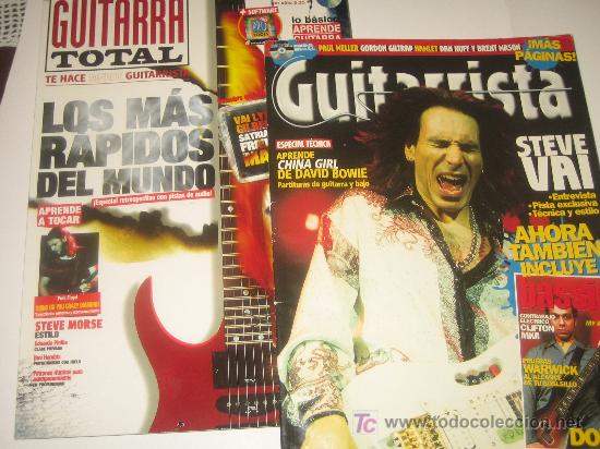 Catalogues de Musique: GUITARRA - LOTE DE DOS REVISTAS