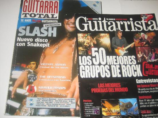 Catalogues de Musique: GUITARRA - LOTE DE DOS REVISTAS
