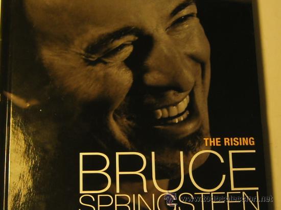 Cat&aacute;logos de M&uacute;sica: Libro The Raising de Bruce Springsteen, tapa dura 35 paginas. Muchas fotos.