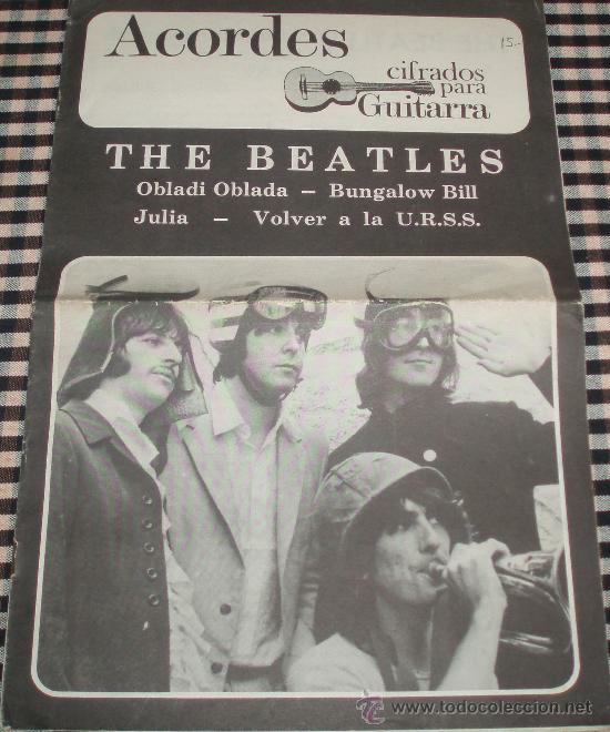 Catalogues de Musique: acordes cifrados para guitarra the beatles