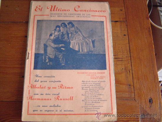 Catalogues de Musique: Las Ultimas Melodias seleccion de canciones de ls mas renombradas orquetas