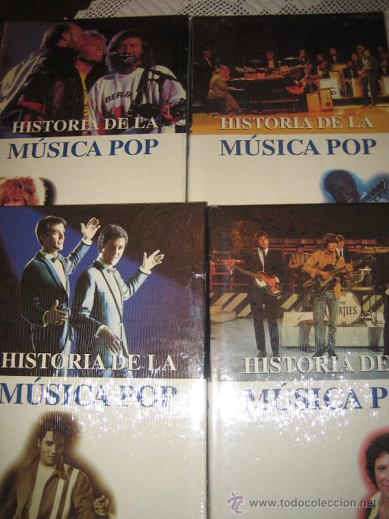 Cat&aacute;logos de M&uacute;sica: ENCICLOPEDIA DE LA MUSICA POP - CUATRO TOMOS PRECINTADOS - SALVAT
