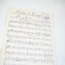 Catálogos de Música: NOCHE DE REYES, Nº. 1 Y PRELUDIO, Nº. 1.- COPLAS DE ANDRES-JOSÉ SERRANO-MANUSCRITA.. Lote 25551781