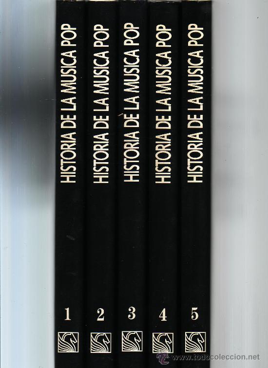 Cat&aacute;logos de M&uacute;sica: Historia de la m&uacute;sica vols. 1,2,3,4 y 5. Direcci&oacute;n de Joaqu&iacute;n NAVARRO. Luis Vilalta y J. R. Pardo..