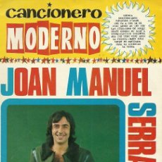 Catálogos de Música: JOAN MANUEL SERRAT CANCIONERO 12 PAGINAS AÑO 1974. Lote 26706170