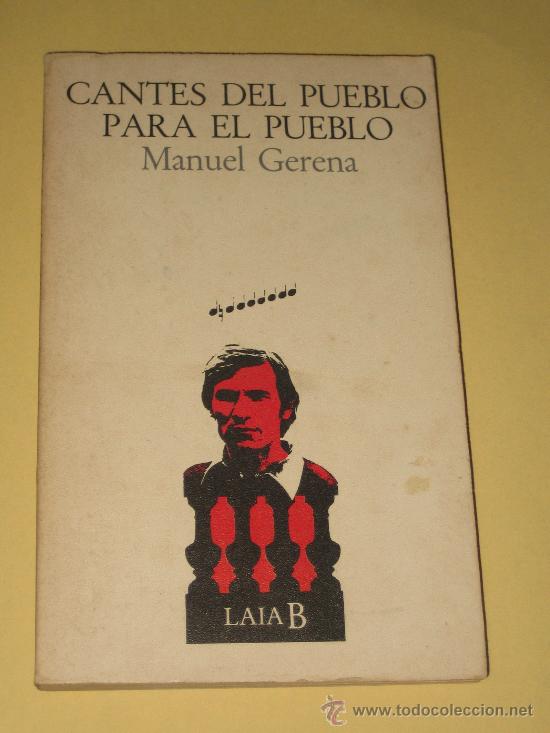 Catalogues de Musique: CANTES DEL PUEBLO PARA EL PUEBLO - MANUEL GERENA
