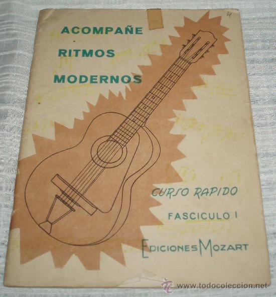 Catalogues de Musique: acompa&ntilde;e ritmos modernos fasciculo n&ordm;1 curso rapido por correspondencia