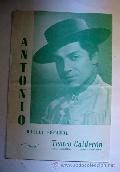 Cat&aacute;logos de M&uacute;sica: ANTONIO - BALLET ESPA&Ntilde;OL