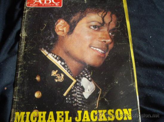 Cat&aacute;logos de M&uacute;sica: ABC-11 DE MARZO 1984-MICHAEL JACKSON-CON POSTER CENTRAL Y 8 PAG DEDICADAS A EL
