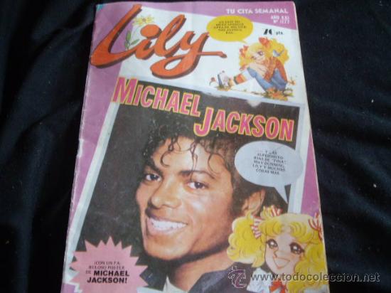 Cat&aacute;logos de M&uacute;sica: LILY-PORTADA MICHAEL JACKSON-SEPTIEMBRE 1984