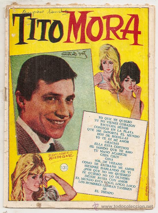 Cat&aacute;logos de m&uacute;sica: Tito Mora: cancionero - Foto 1